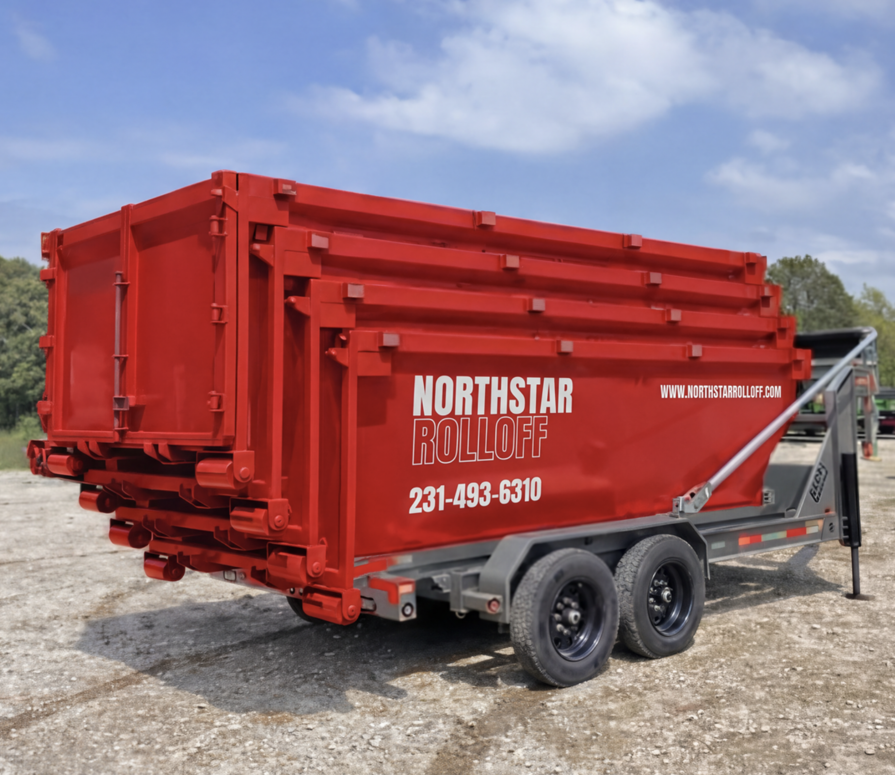 Roll-off dumpster rental